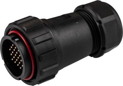 Produktbild Rs Pro Leistungssteckverbinder Stecker zur Kabelmontage, 24-polig 5.0A, Lötanschluss IP68