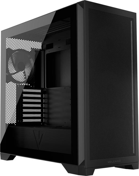 Actual product image Modecom Volcano Expanse S Apex ARGB czarna (mATX, Mini-ITX)