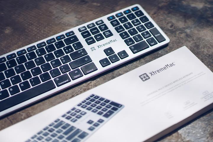 Image du produit XtremeMac XM-KEY-BT4-SLV (CH, Sans fil)