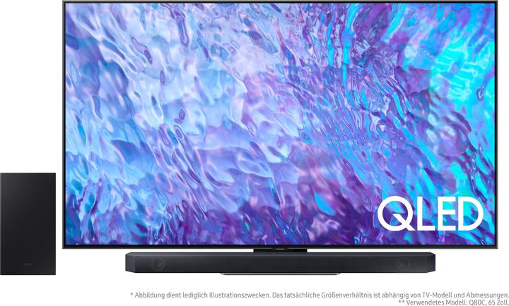 Immagine prodotto Samsung GQ55Q80CAT (55", Q80C, QLED, 4K, 2023)