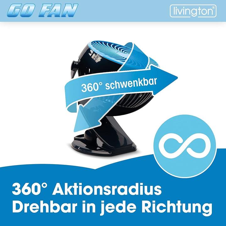 Actual product image Livington Go Fan (70 dB)