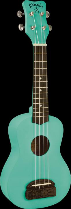 Immagine prodotto Kohala Ukulele soprano, Serie Tiki, verde (Soprano, Sopranino)