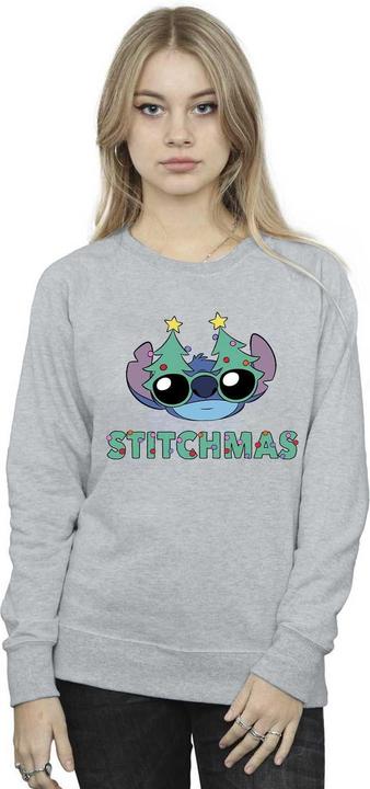 Produktbild Disney Lilo & Stitch Stitchmas Glasses Sweatshirt (L)