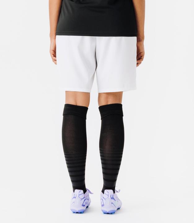 Kipsta Damen/Herren Fussball Shorts - Viralto Club weiss