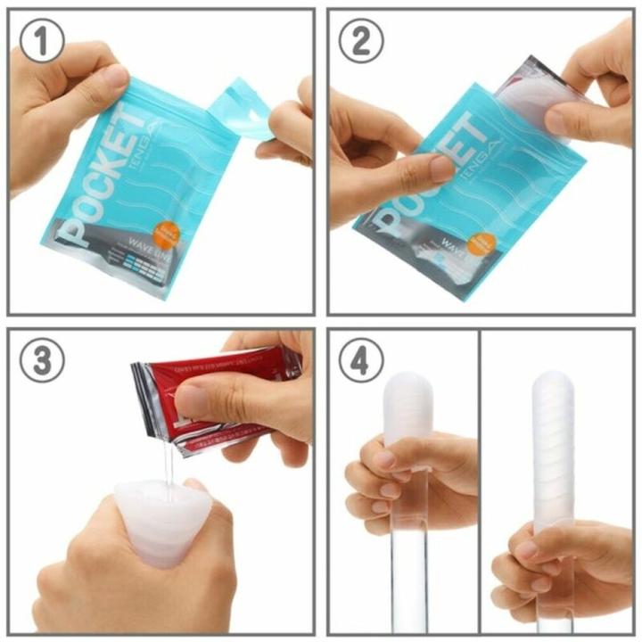 Actual product image Tenga Pocket Crystal Mist