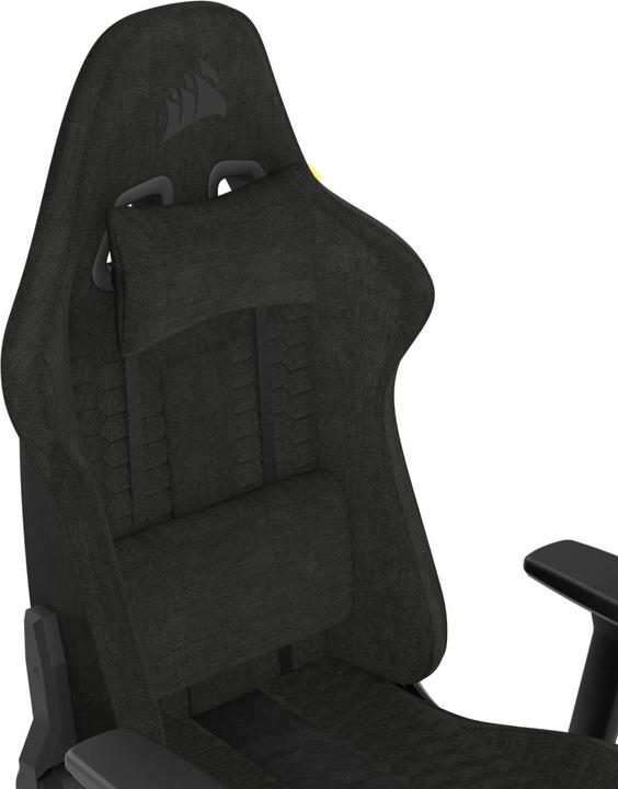 Actual product image Corsair Tc100 Relaxed Chair Black/Black