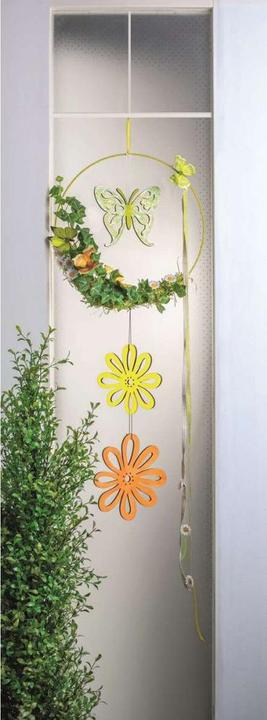 Image du produit Glorex Fleur en bois avec pendentif, naturel (0.70 cm)