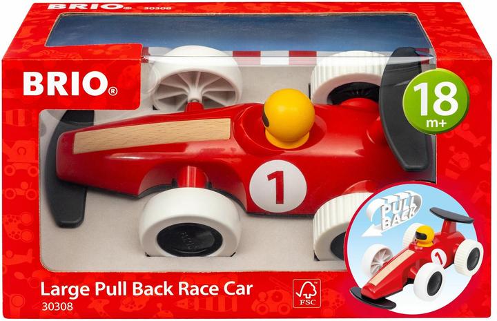 Brio Large Pull Back Race Car