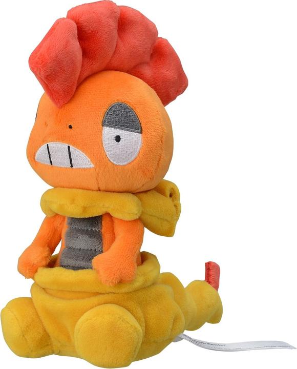 Immagine prodotto Pokémon Peluche Scrafty Sitting Cuties - 17 cm (17 cm)