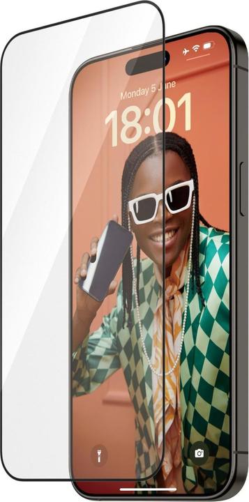 Productafbeelding PanzerGlass Screen Protector iPhone 2023 6.7 Pro Max Ultra-Wide Fit w. GemakkelijkAlig. (1 Stuk, Apple iPhone 15 Pro Max)
