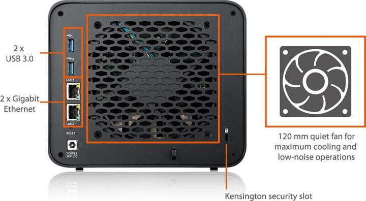 Productafbeelding Zyxel Nas542 (0 TB)