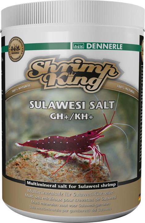 Produktbild Dennerle Ergänzungsfutter Shrimp King Sulawesi Salt, 200 g (Garnelen, 832 ml)