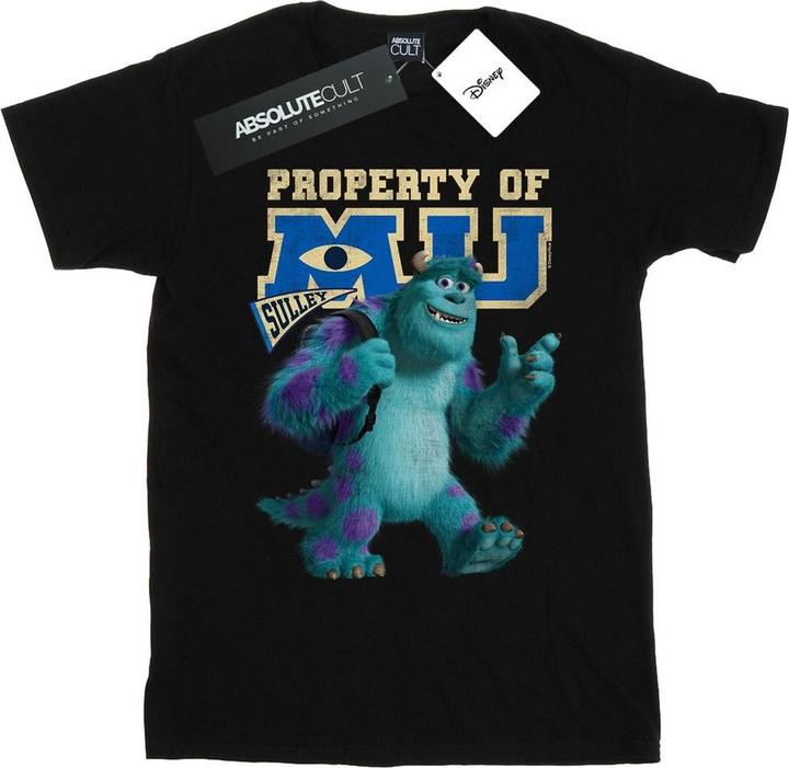 Immagine prodotto Disney Monsters University Property Of MU Sulley Maglietta Ampia Donna (L)