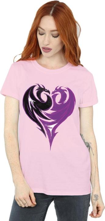 Image du produit Disney - T-shirt THE DESCENDANTS DRAGON HEART - Femme (M)
