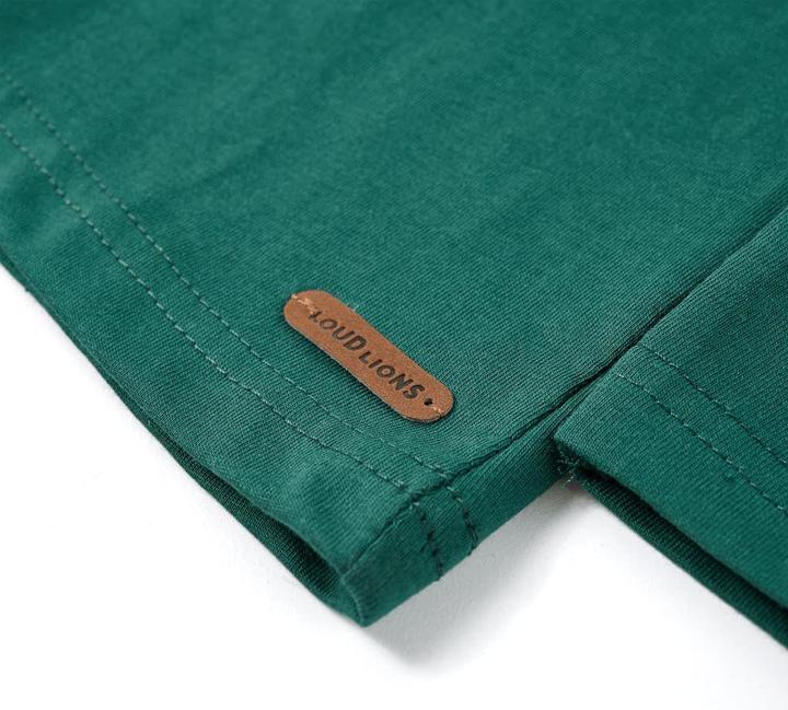 Produktbild VidaXL Kinder-Langarmshirt Grün 116,Material: 100 (116)