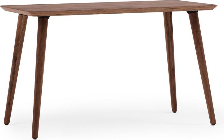 Actual product image Oakywood Classic Desk - Classic solid wood desk - Walnut veneer / 120x60 - (120 x 60 cm)