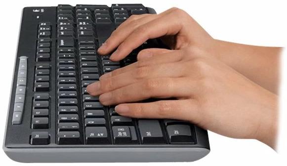 Image du produit Logitech Mk270 (DE, Sans fil)