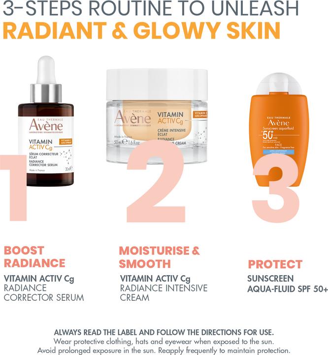 Immagine prodotto Avène Crema intensiva per una maggiore luminosità Vitamina Activ (50 ml, Crema 24h)