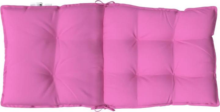 Actual product image VidaXL Low backrest cushions 4 pcs. Oxford fabric (100 x 50 x 7 cm)