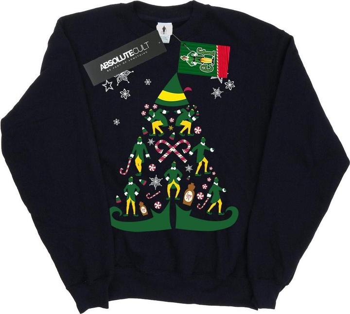 Immagine prodotto Elf Christmas Tree Felpa Ragazzi (140, 146)