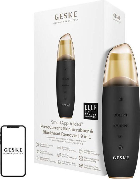 Actual product image Konjac Sponge Peeling kawitacyjny 9w1 Geske z Aplikacją (szary) (Exfoliation)