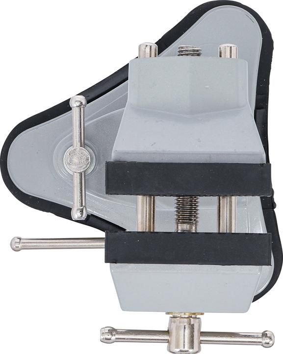 Produktbild BGS Tisch-Schraubstock | schwenkbar | Backen 70 mm | mit Vakuum-Saugfuss (70 mm)