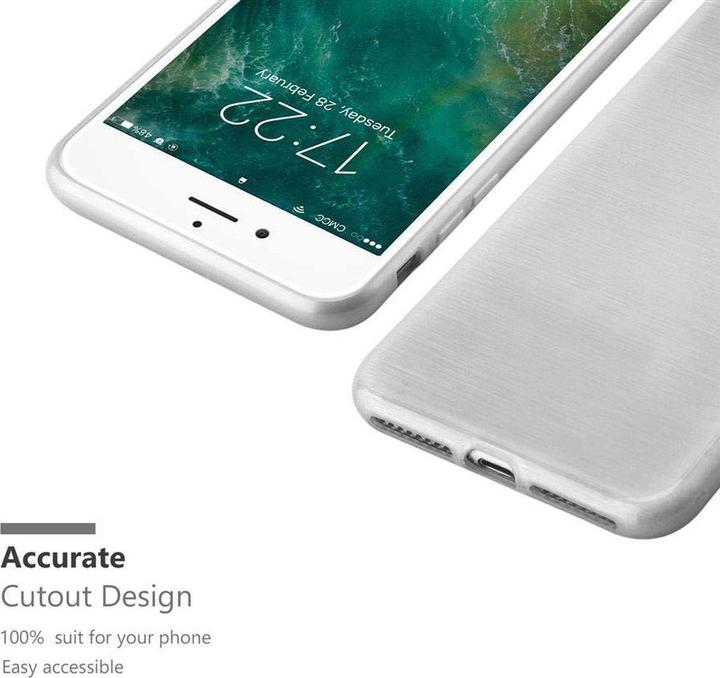 Actual product image Cadorabo TPU Brushed Cover (Apple iPhone 7 Plus, Apple iPhone 7s Plus)