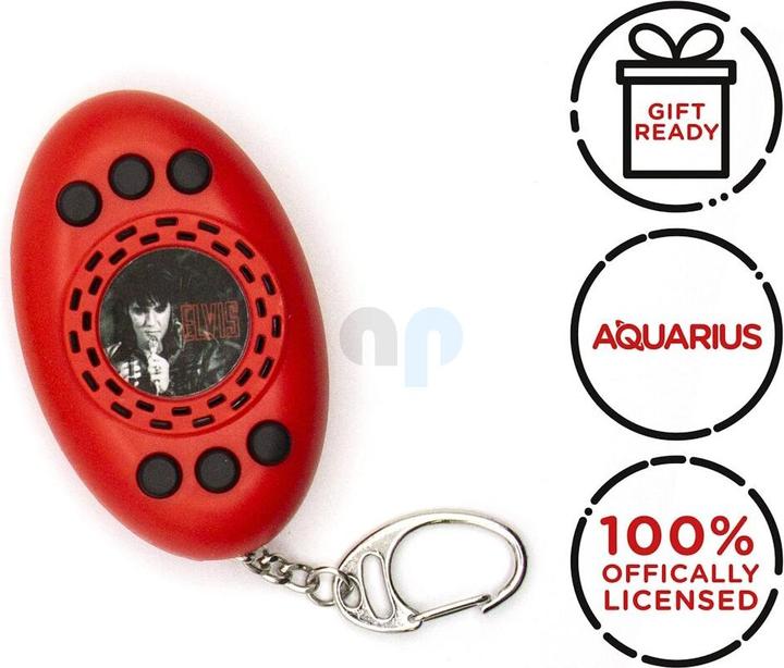 Actual product image NMR Distribution Elvis: SQUAWKey Talking Keychain
