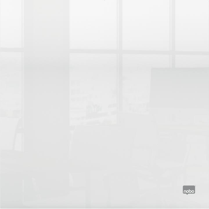 Produktbild Nobo Acryl-Notiztafel 30 cm x 30 cm, Transparent (30 x 30 cm)