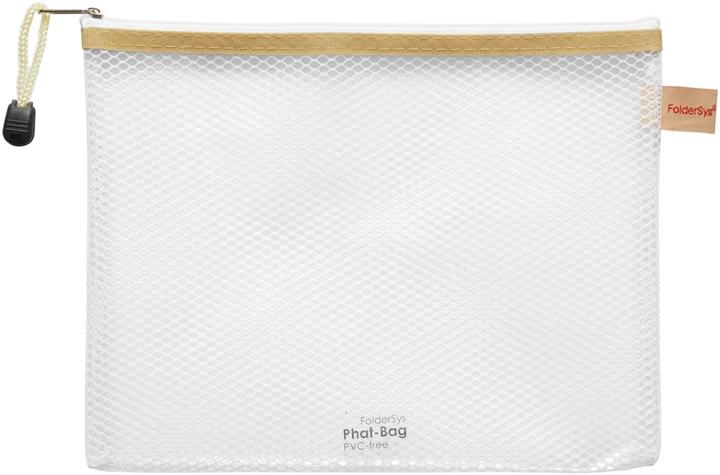 Produktbild Foldersys Reissverschlusstasche A5 Kunststoff beige (A5, 1 x)