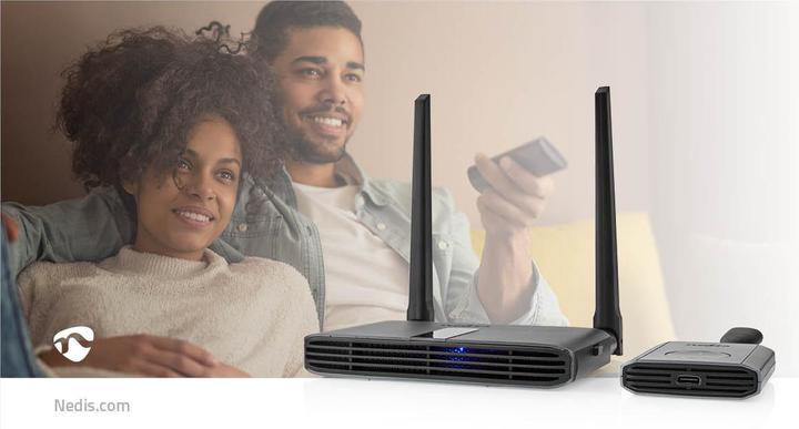 Immagine prodotto Nedis Wireless HDMI ™ Trasmettitore | WLAN | 2400-5000 MHz | 30,0 m (linea di vista) | Risoluzione (30 m, HDCP)