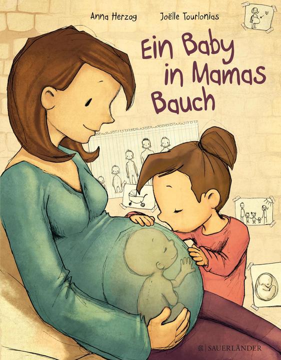 Ein Baby in Mamas Bauch (German, Anna Duke, Joëlle Tourlonias, 2015)