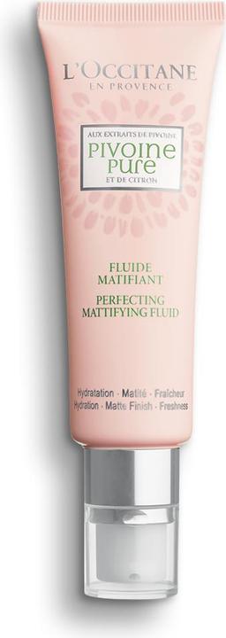 Actual product image L'Occitane Pivoine - Pure Fluide Matifiant (50 ml, Face fluid)