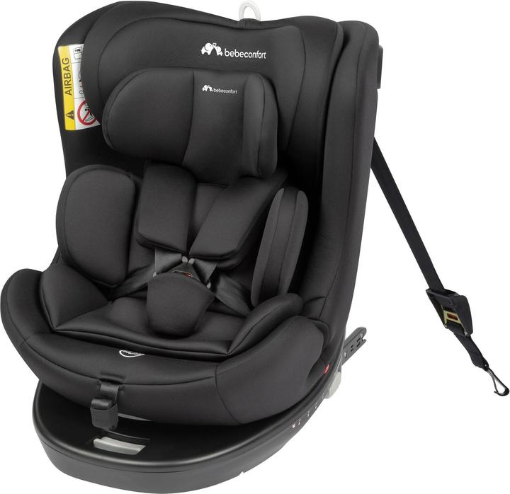 Actual product image Bebeconfort BBC EvolveFix I-Size Black Mist (Reboarder, ECE R129/i-Size Standard)