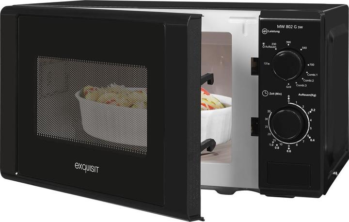 Actual product image Exquisit MW900-030G Black Large appliances (20 l)
