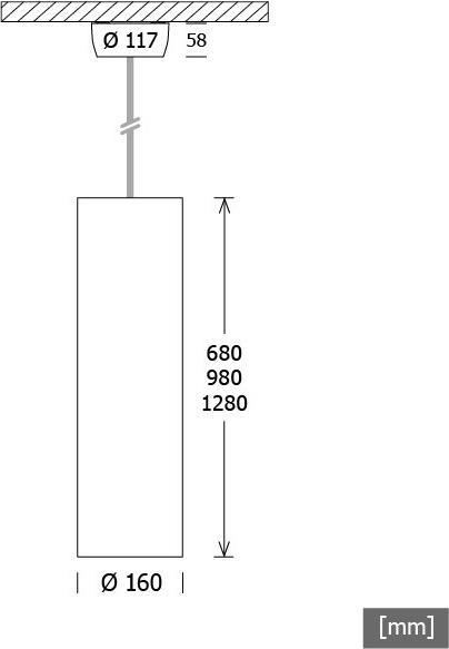 Immagine prodotto LTS Lampada a sospensione a LED (2020 lm)