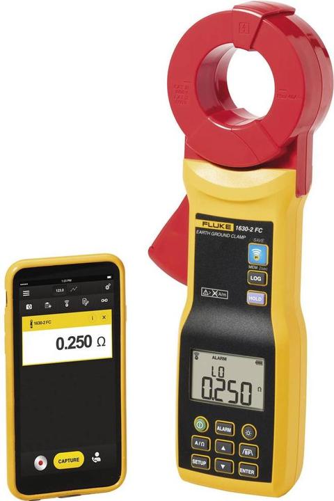 Image du produit Fluke Mesureur de terre 1630-2 FC Kal (CAT IV 600V, CAT III 1000V)