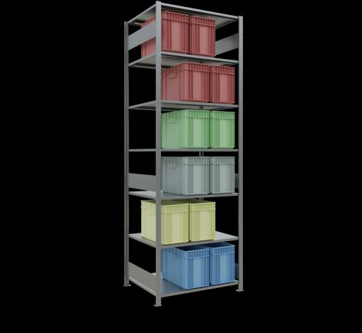 Image du produit Schulte Lagertechnik Elément départ MULTIplus150 avec traverse de longueur