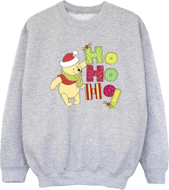 Disney Winnie The Pooh Ho Ho Ho Scarf Sweatshirt Mädchen