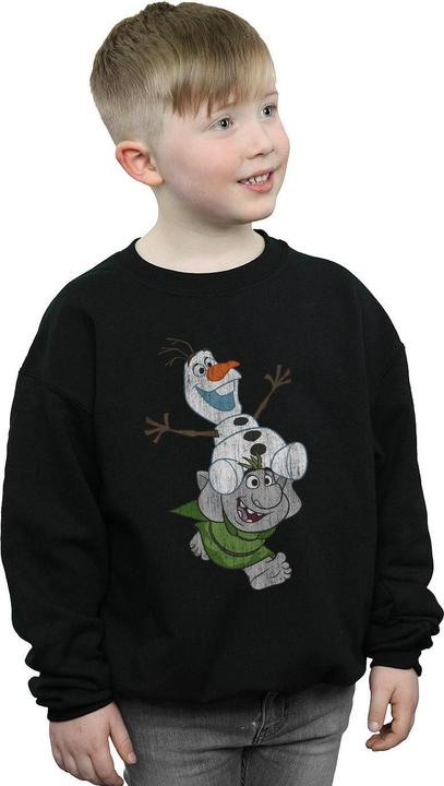 Immagine prodotto Disney Frozen Olaf And Troll Felpa Ragazzi (152, 158)