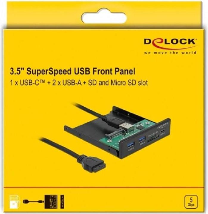 Produktbild Delock Front Panel 64058 (USB 3.0, SATA)