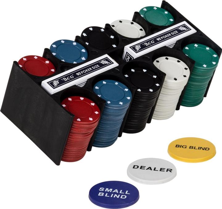 Produktbild Games Planet Pokerset 200 Chips Metallbox
