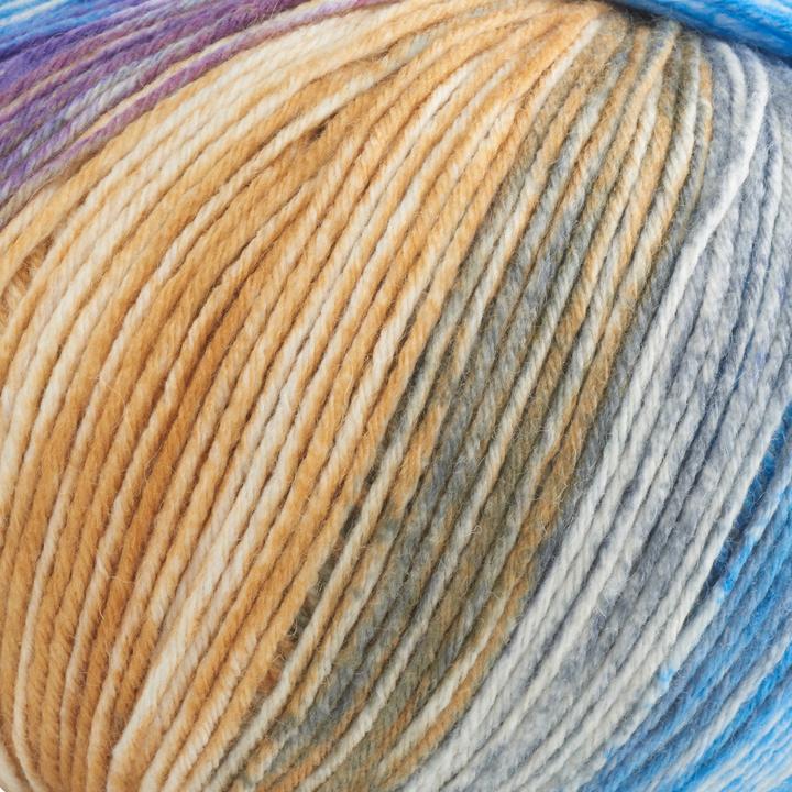 Actual product image Online Wool Super Sock Merino-Color, assortment 349, 150 g (375 m)