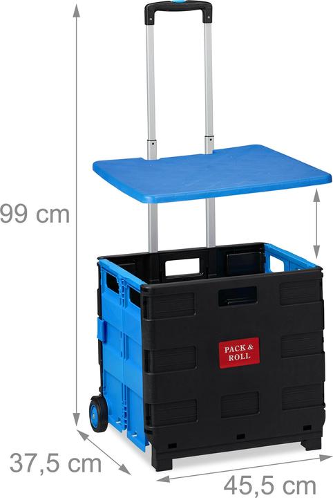 Actual product image Relaxdays Shopping trolley