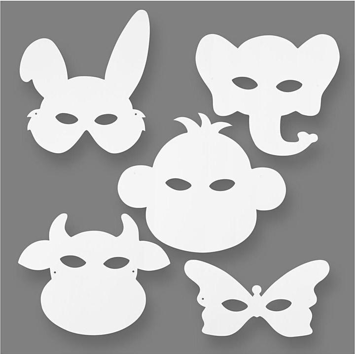 Produktbild Creativ Company Knutsel Maskers Dieren