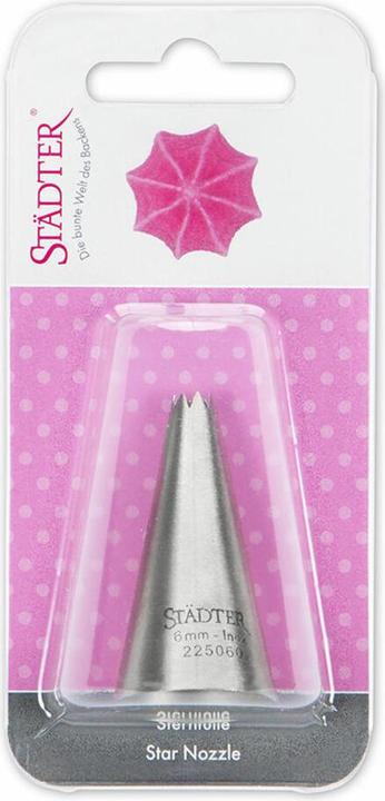 Produktbild Städter Sterntülle 6 mm (Spritztüllen)