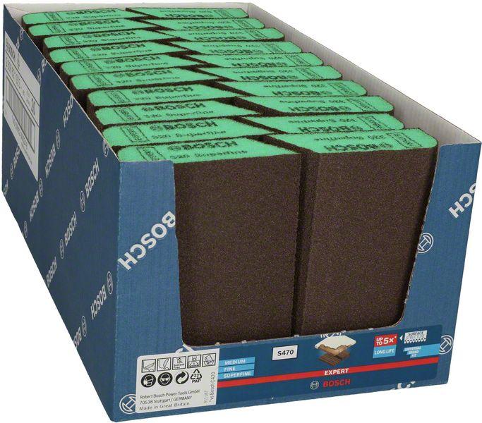 Productafbeelding DIY EXPERT Schuurspons Combi Blok, 69 x 97 x 26 mm, F: Groen (Superfijn)