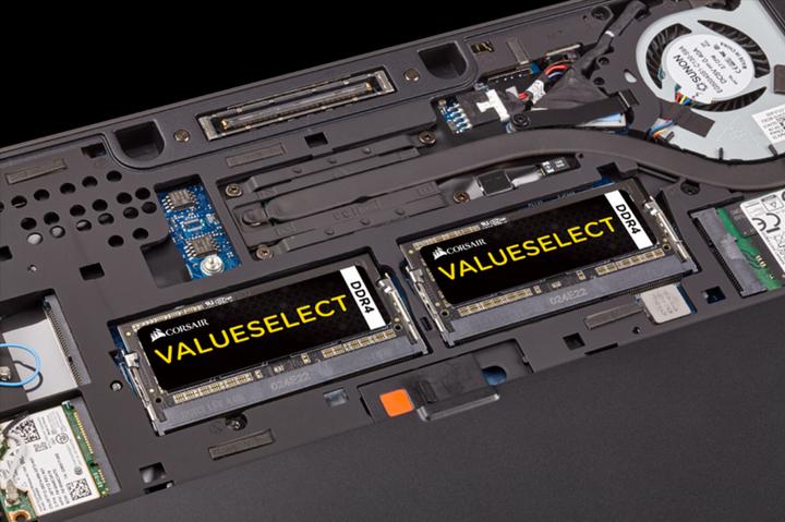 Actual product image Corsair value select (2 x 8GB, 2133 MHz, DDR4-RAM, SO-DIMM)