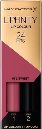 Actual product image Max Factor Lipfinity (055 Sweet)