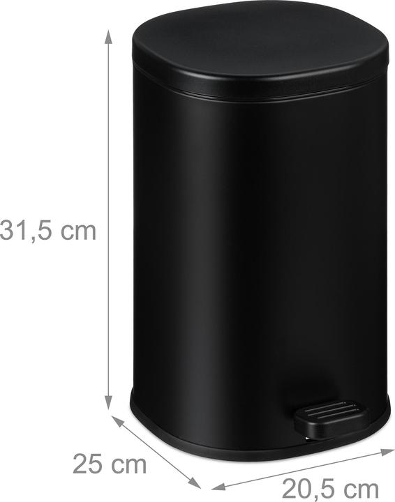 Produktbild Relaxdays Bad-Mülleimer (5 l)